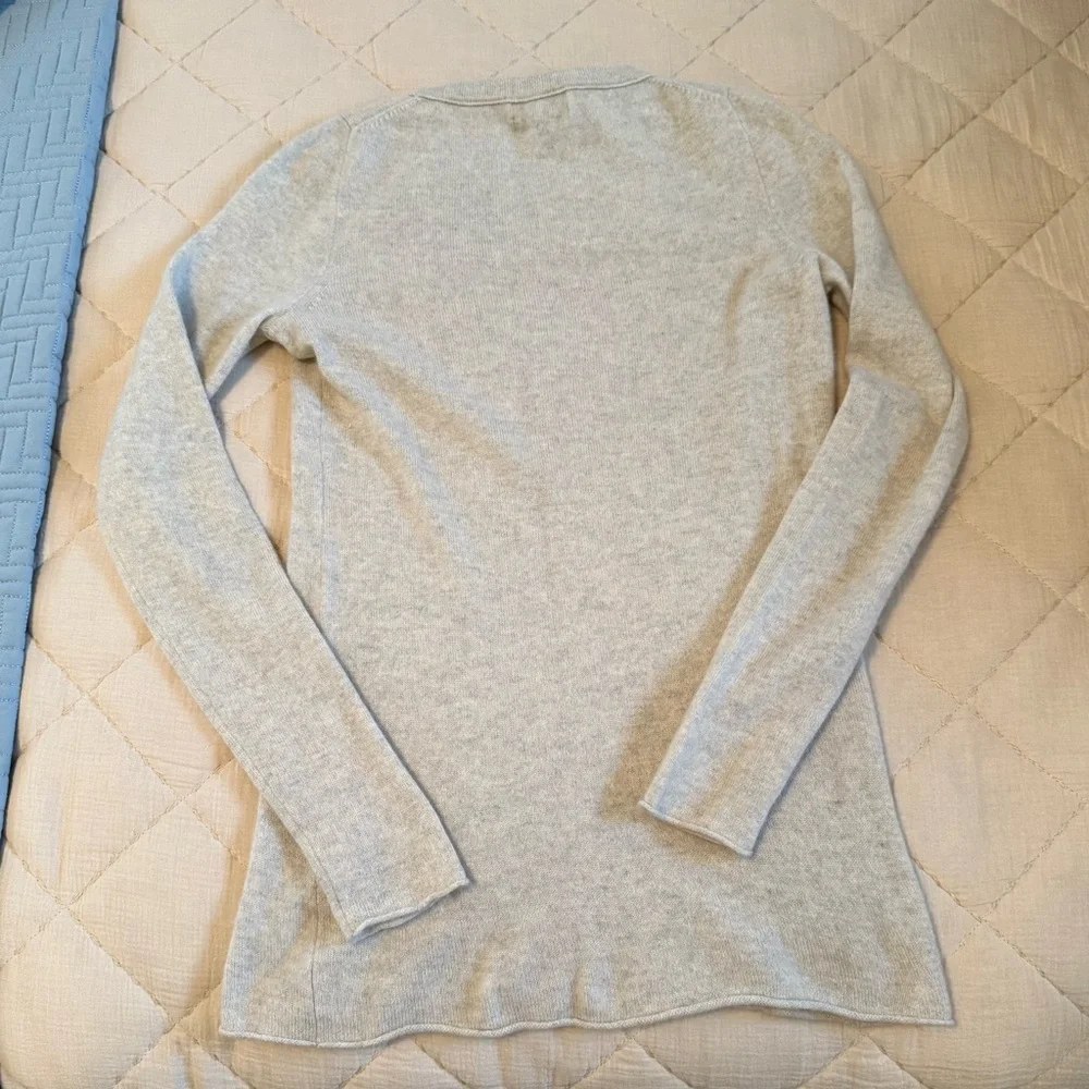J. Crew Italian cashmere long-sleeve T-shirt size XS